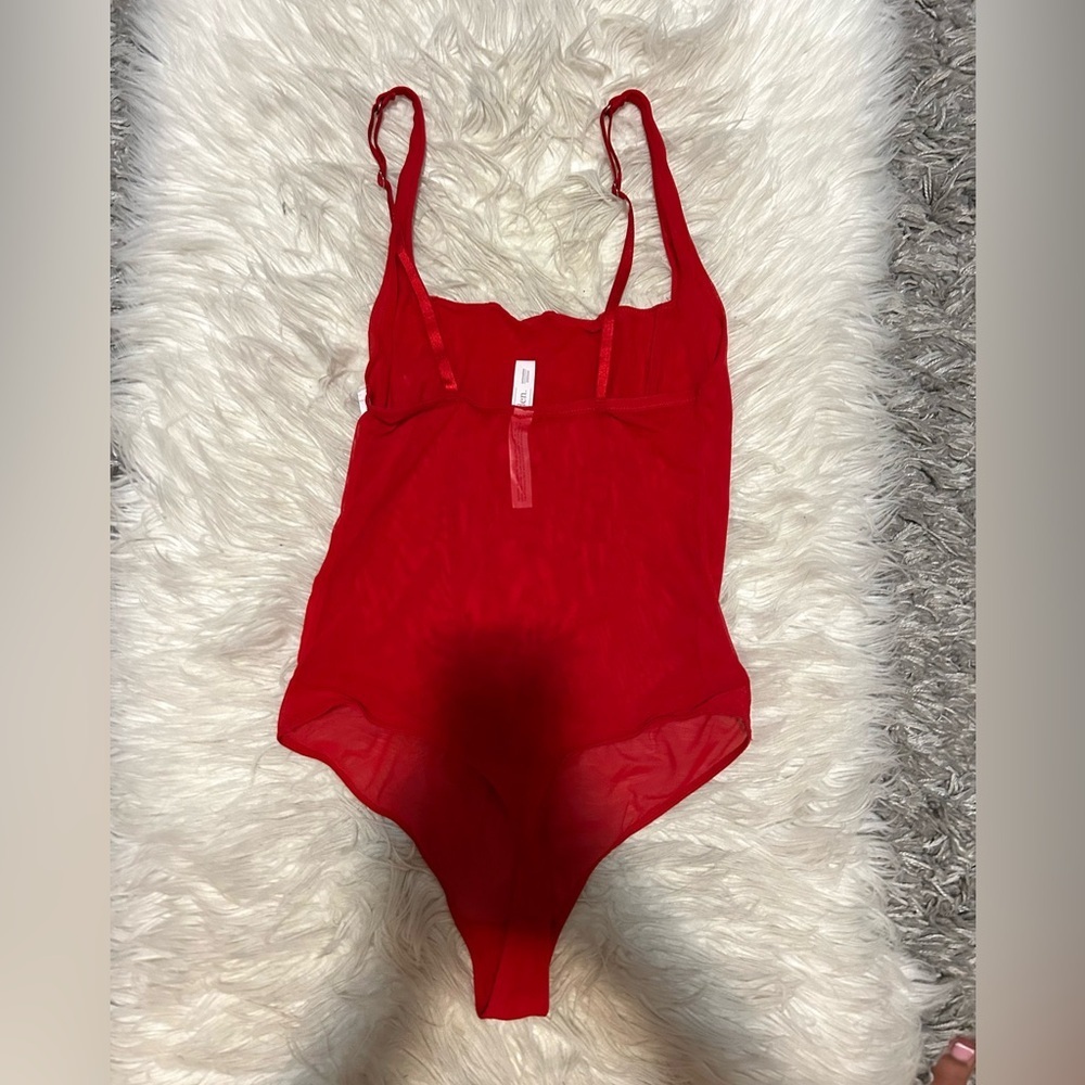 Red Bodysuit - Picture 2 of 2
